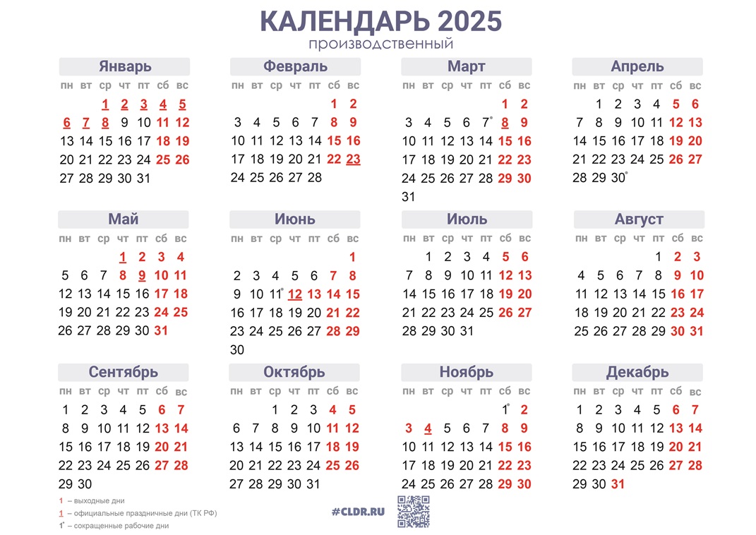 Календарь 2025 формат A4 альбомный